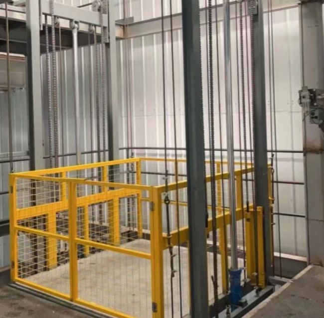 宝山导轨式升降机一般加工周期