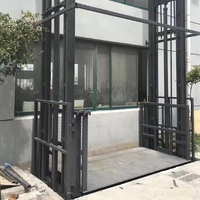 宝山5吨室外升降货梯